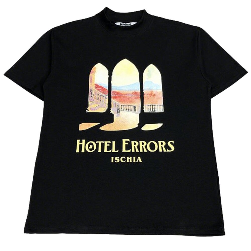 House of Errors Black Hotel Errors Ischia Graphic T Shirt